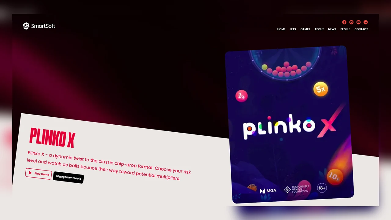 Plinko X от SmartSoft Gaming