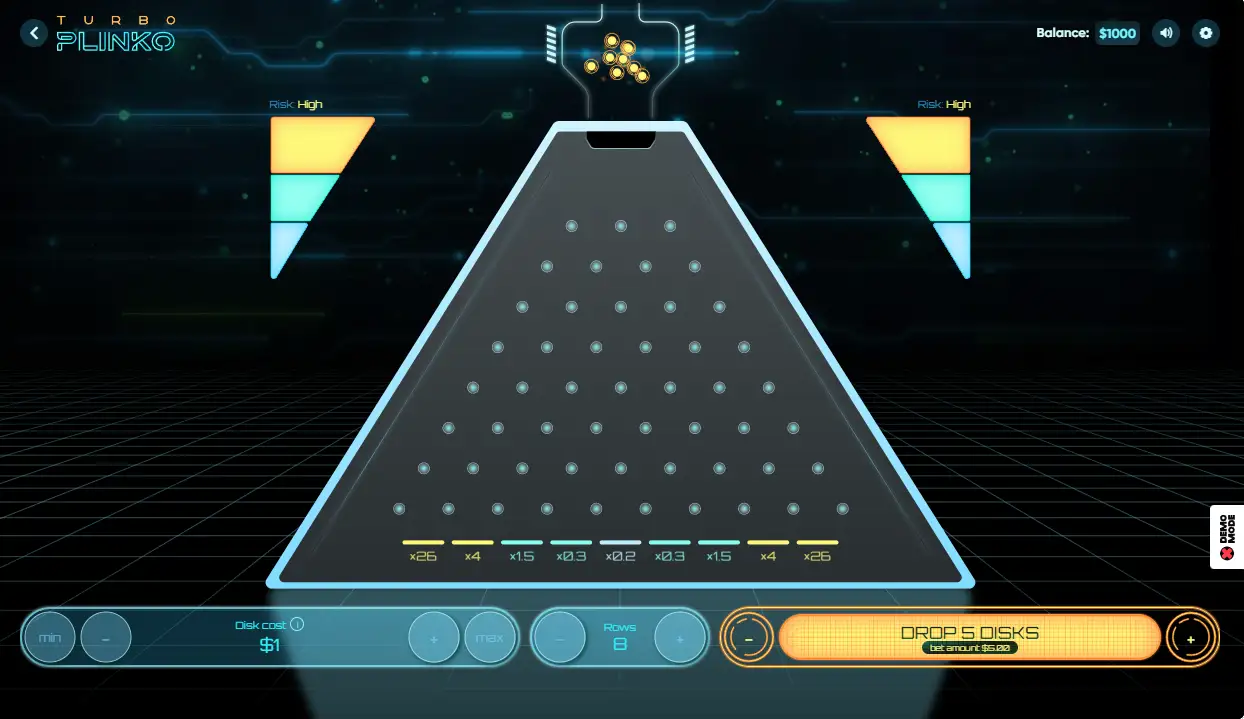 Turbo Plinko от Turbo Games